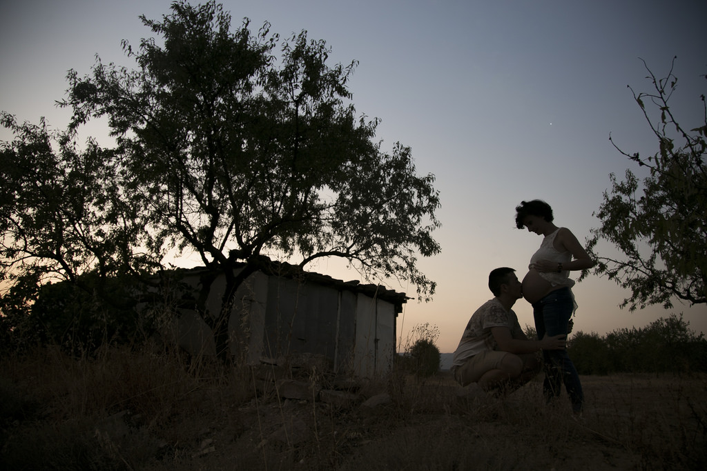 Fotografía premama en Logroño