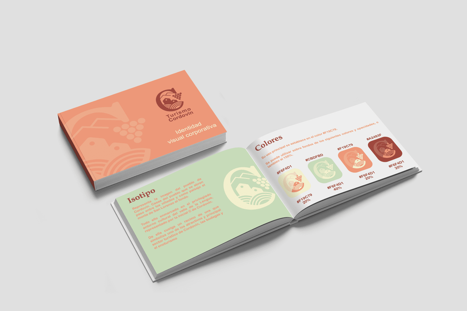 Identidad visual corporativa de Turismo Cordovín